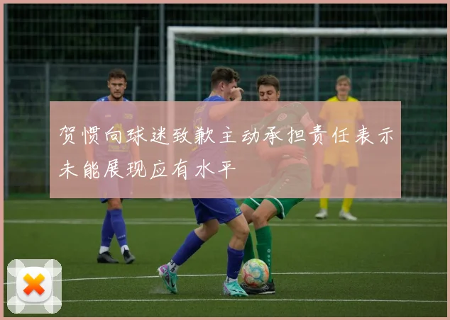 贺惯向球迷致歉主动承担责任表示未能展现应有水平